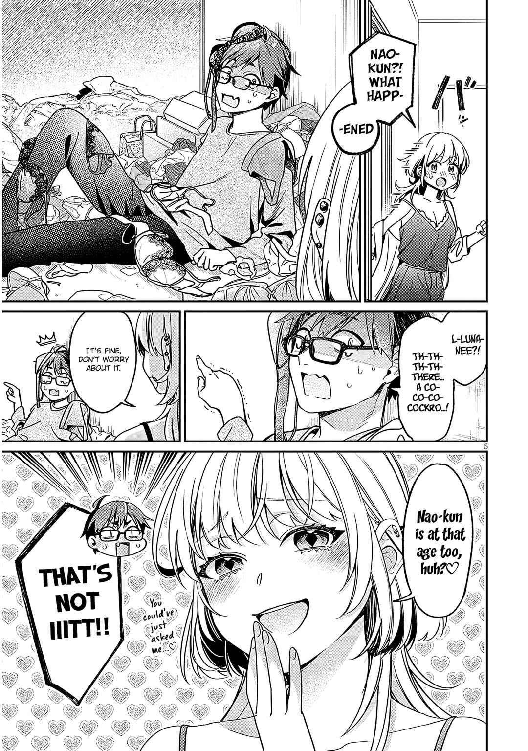 Kuse Tsuyo Kanojo wa Toko ni Izanau Chapter 3.1 - Page 5