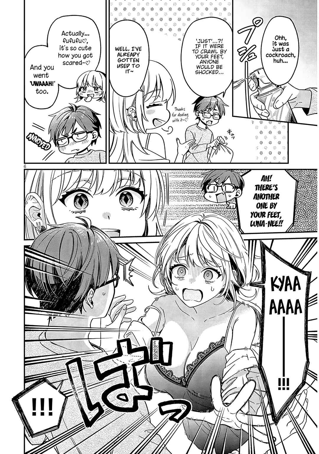Kuse Tsuyo Kanojo wa Toko ni Izanau Chapter 3.1 - Page 6