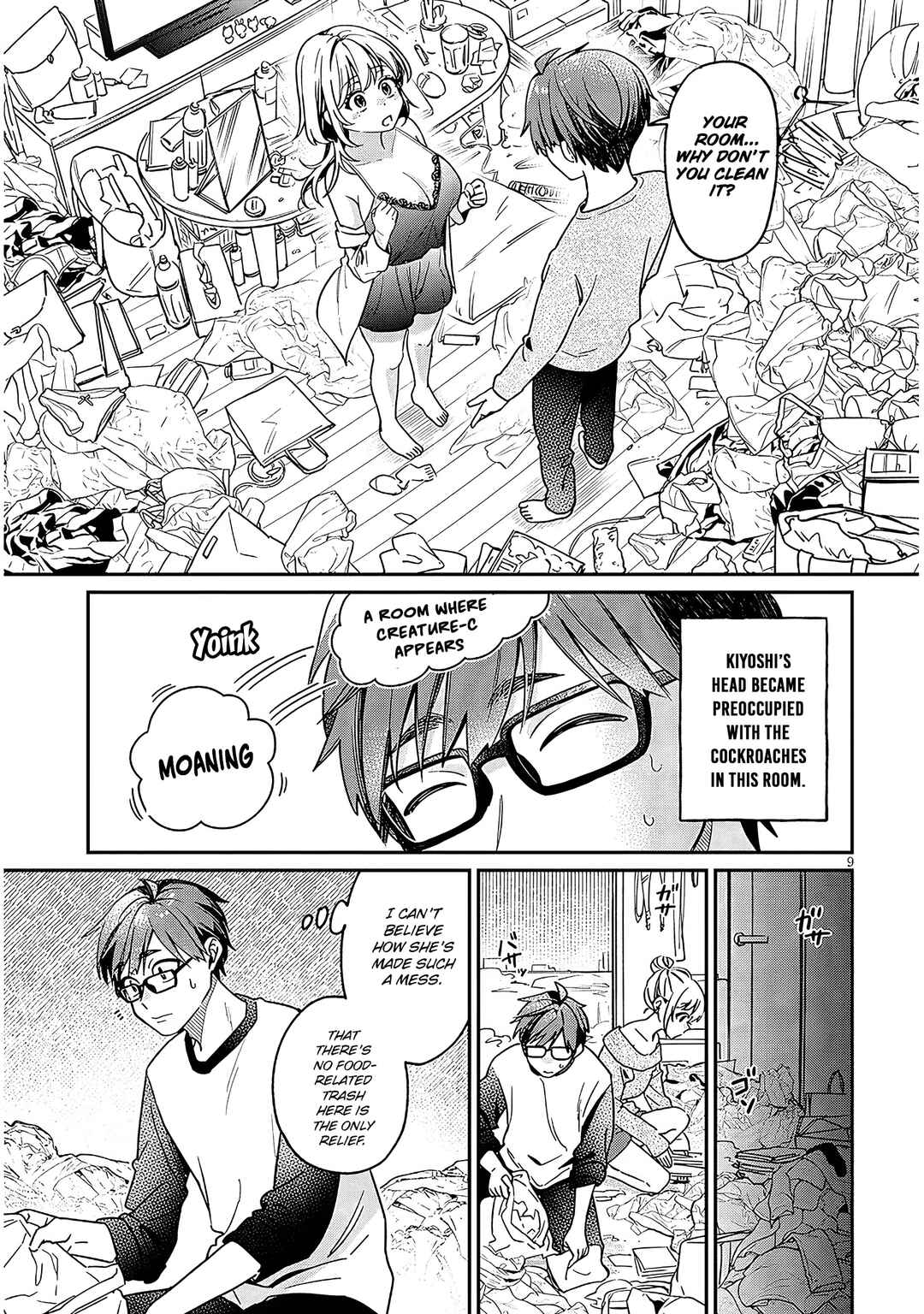 Kuse Tsuyo Kanojo wa Toko ni Izanau Chapter 3.1 - Page 9