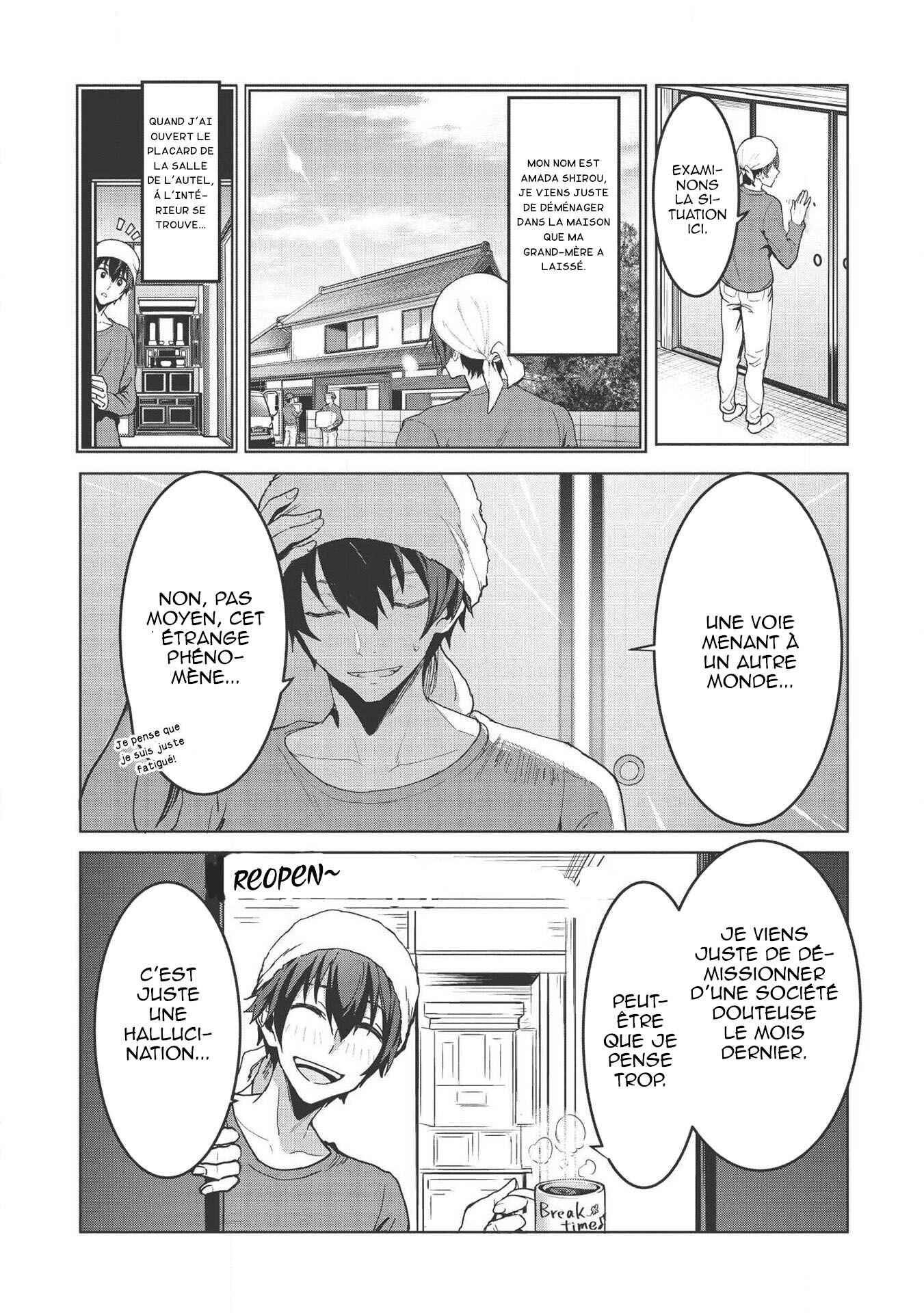 Itsudemo Jitaku ni Kaereru Ore wa, Isekai de Gyoushounin wo Hajimemashita Chapter 1 - Page 8
