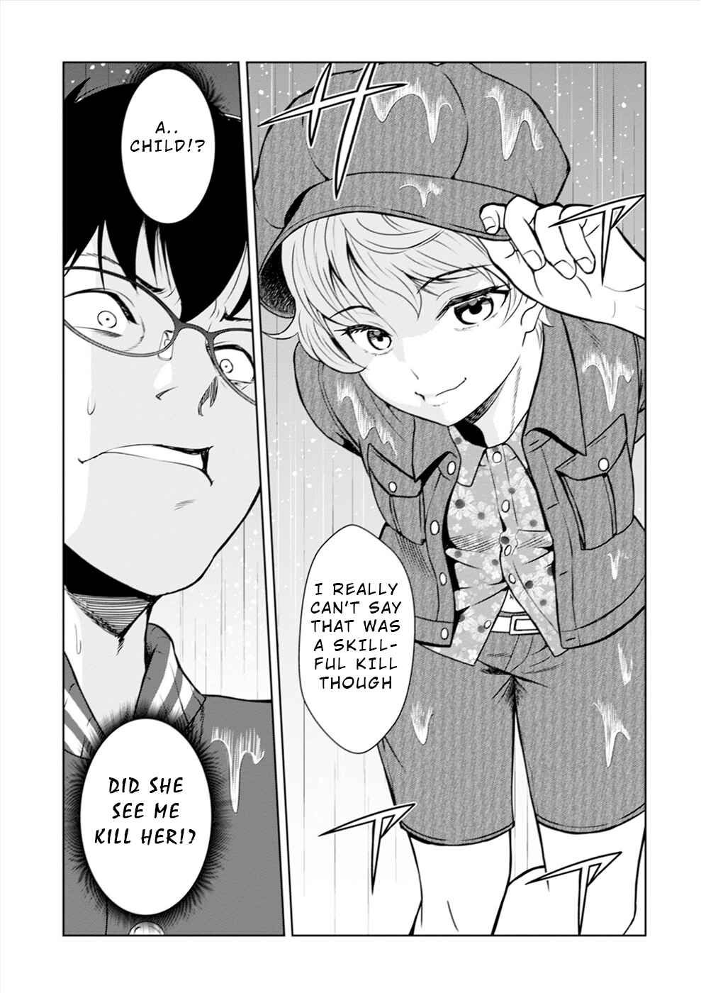 Leveling Murder ~Shuu ni Ichido Hito wo Korosanai to Jibun ga Shinde Shimau no de, Sore Nara Isso Kanzenchoaku Shiyou to Omoimasu~ Chapter 1 - Page 31