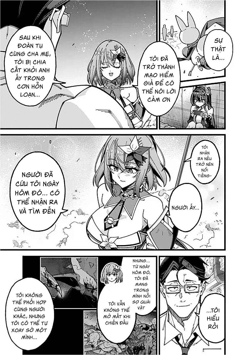 Jimi na Ojisan, Jitsu wa Eiyuu datta. ~Jikaku ga Nai Mama Musou Shitetara, Mei no Dungeon Haishin de Sarasareteta you desu~ Chapter 13 - Page 13