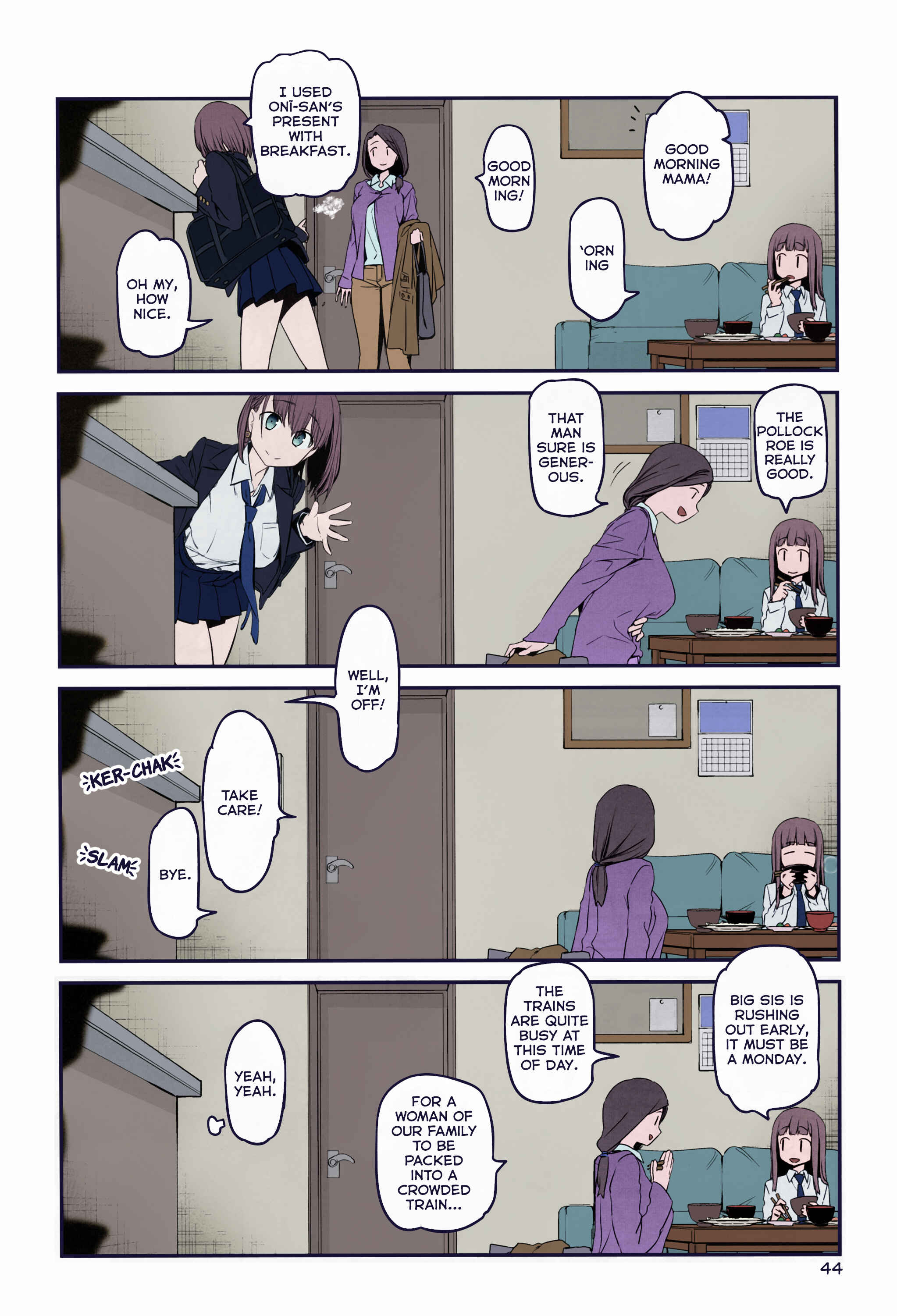 Getsuyoubi no Tawawa (Twitter Webcomic) (Fan Colored) Chapter 19 - Page 10