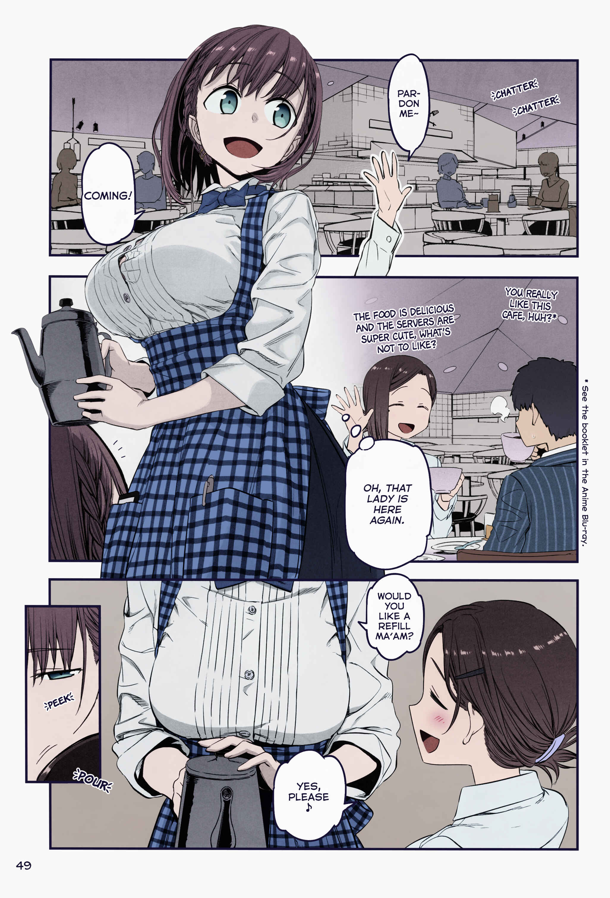 Getsuyoubi no Tawawa (Twitter Webcomic) (Fan Colored) Chapter 19 - Page 15
