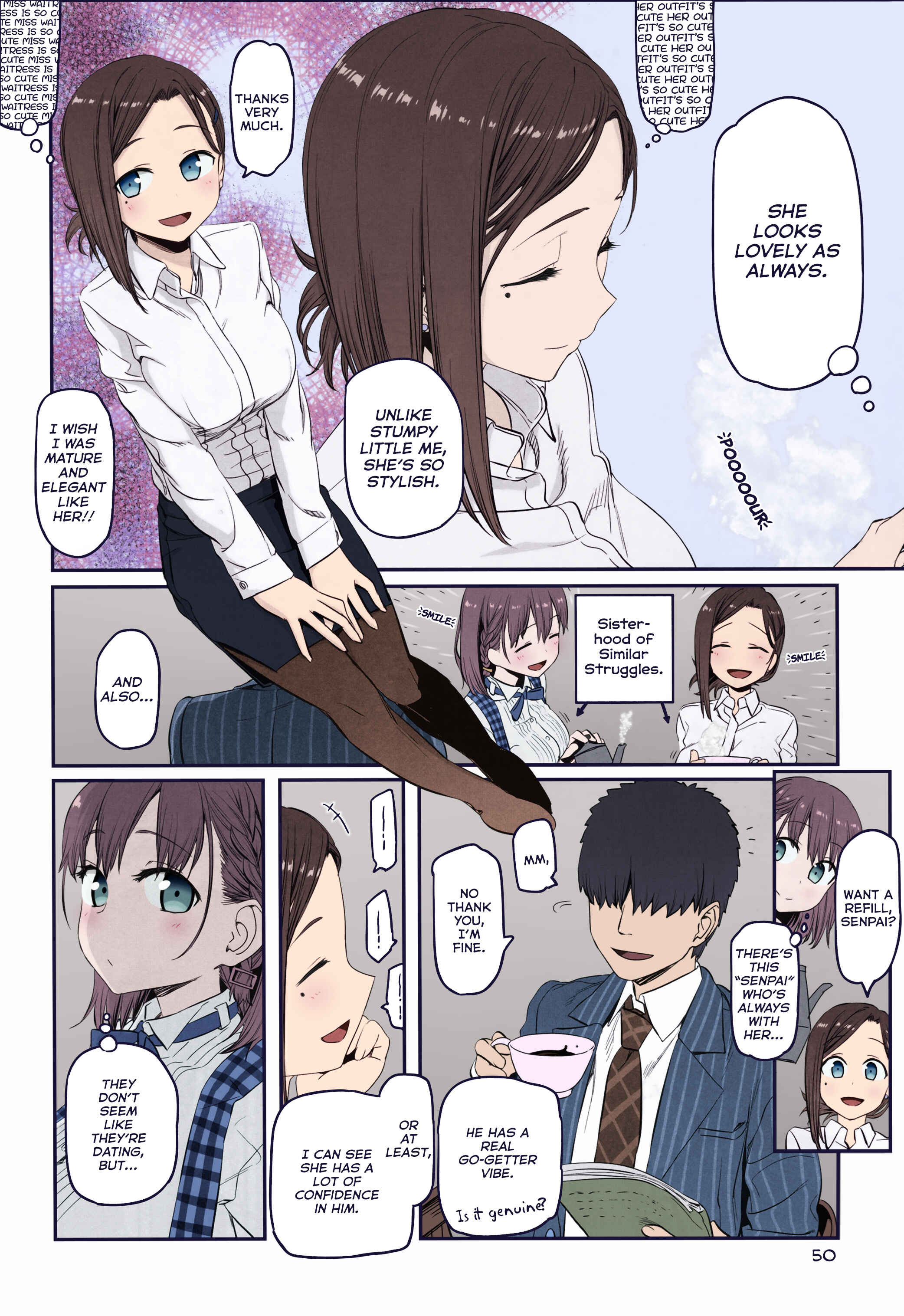 Getsuyoubi no Tawawa (Twitter Webcomic) (Fan Colored) Chapter 19 - Page 16