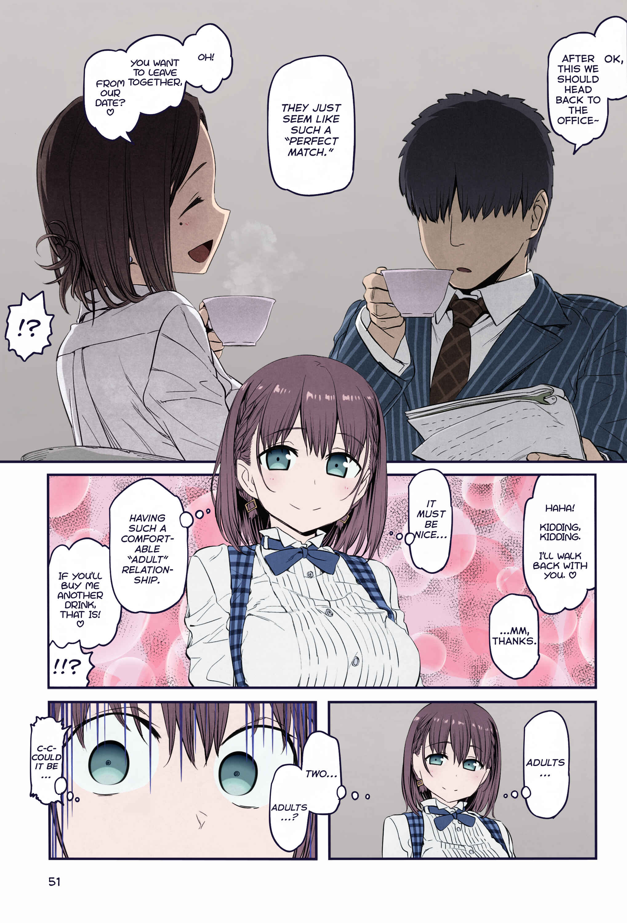 Getsuyoubi no Tawawa (Twitter Webcomic) (Fan Colored) Chapter 19 - Page 17