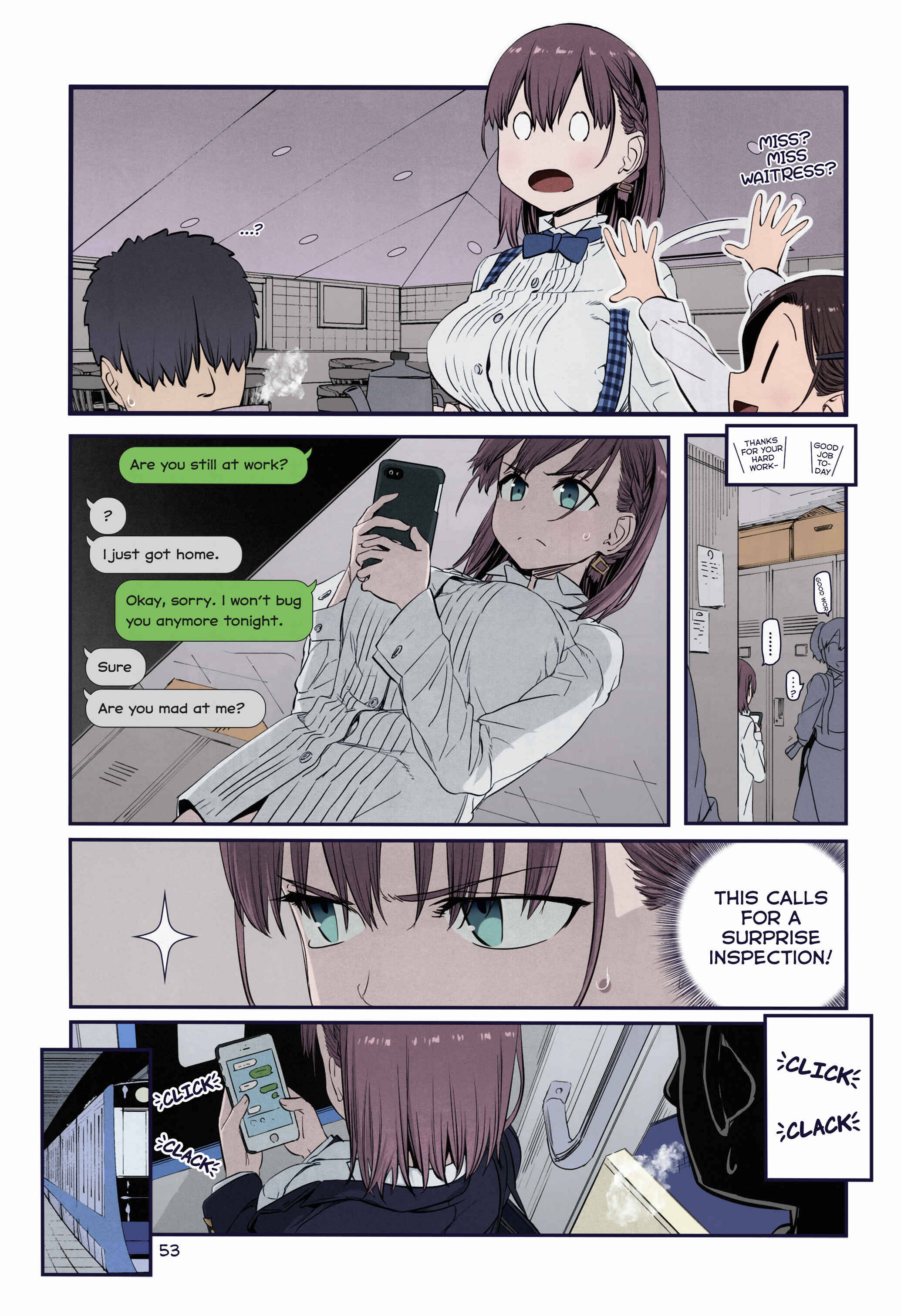Getsuyoubi no Tawawa (Twitter Webcomic) (Fan Colored) Chapter 19 - Page 19
