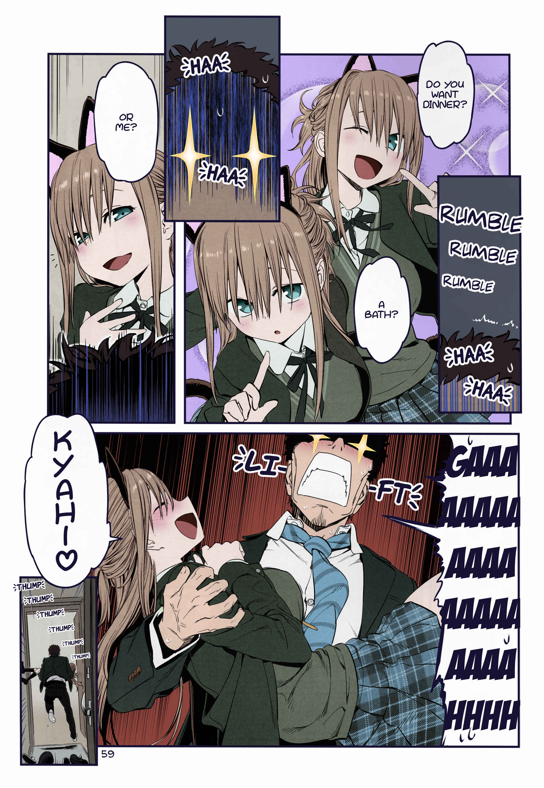 Getsuyoubi no Tawawa (Twitter Webcomic) (Fan Colored) Chapter 19 - Page 25