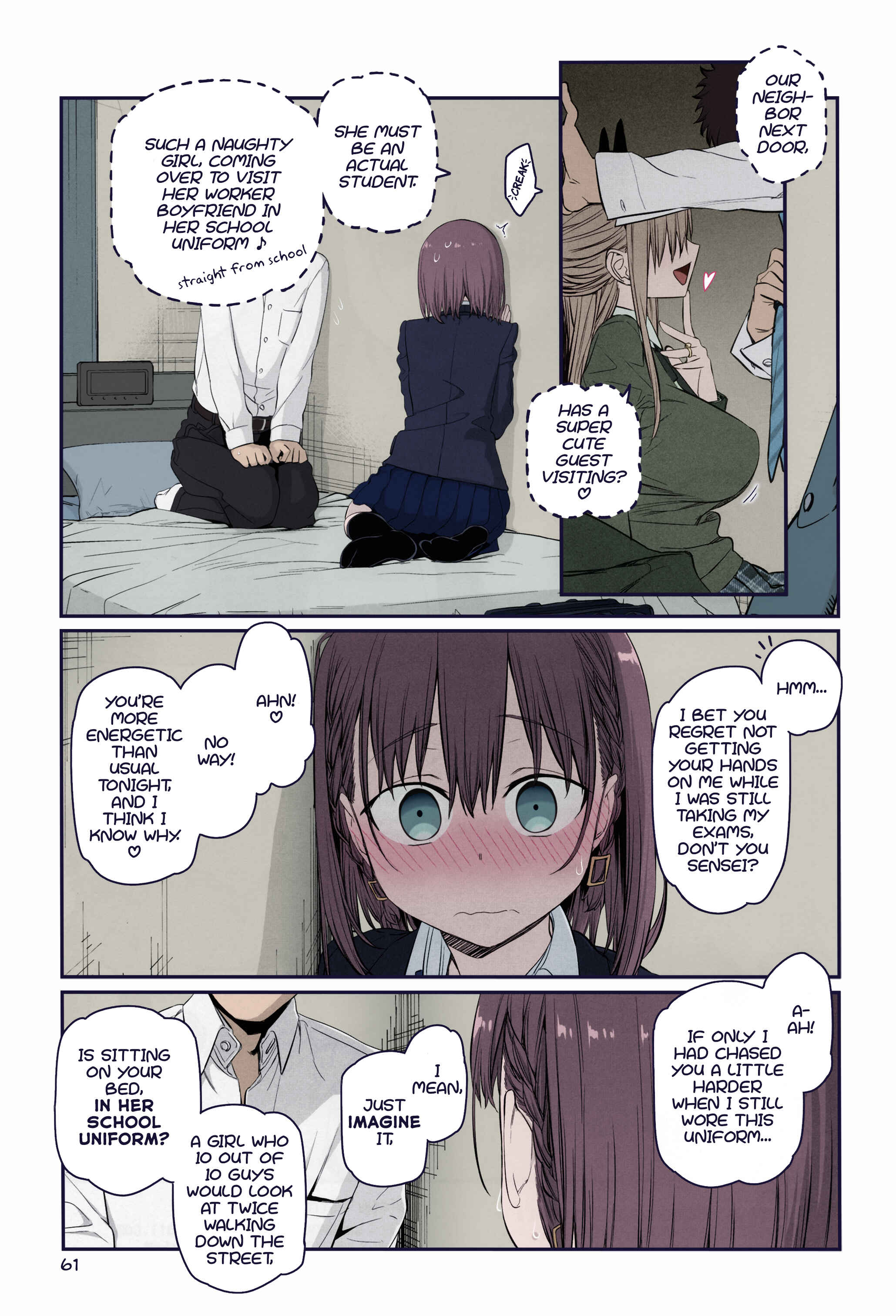 Getsuyoubi no Tawawa (Twitter Webcomic) (Fan Colored) Chapter 19 - Page 27
