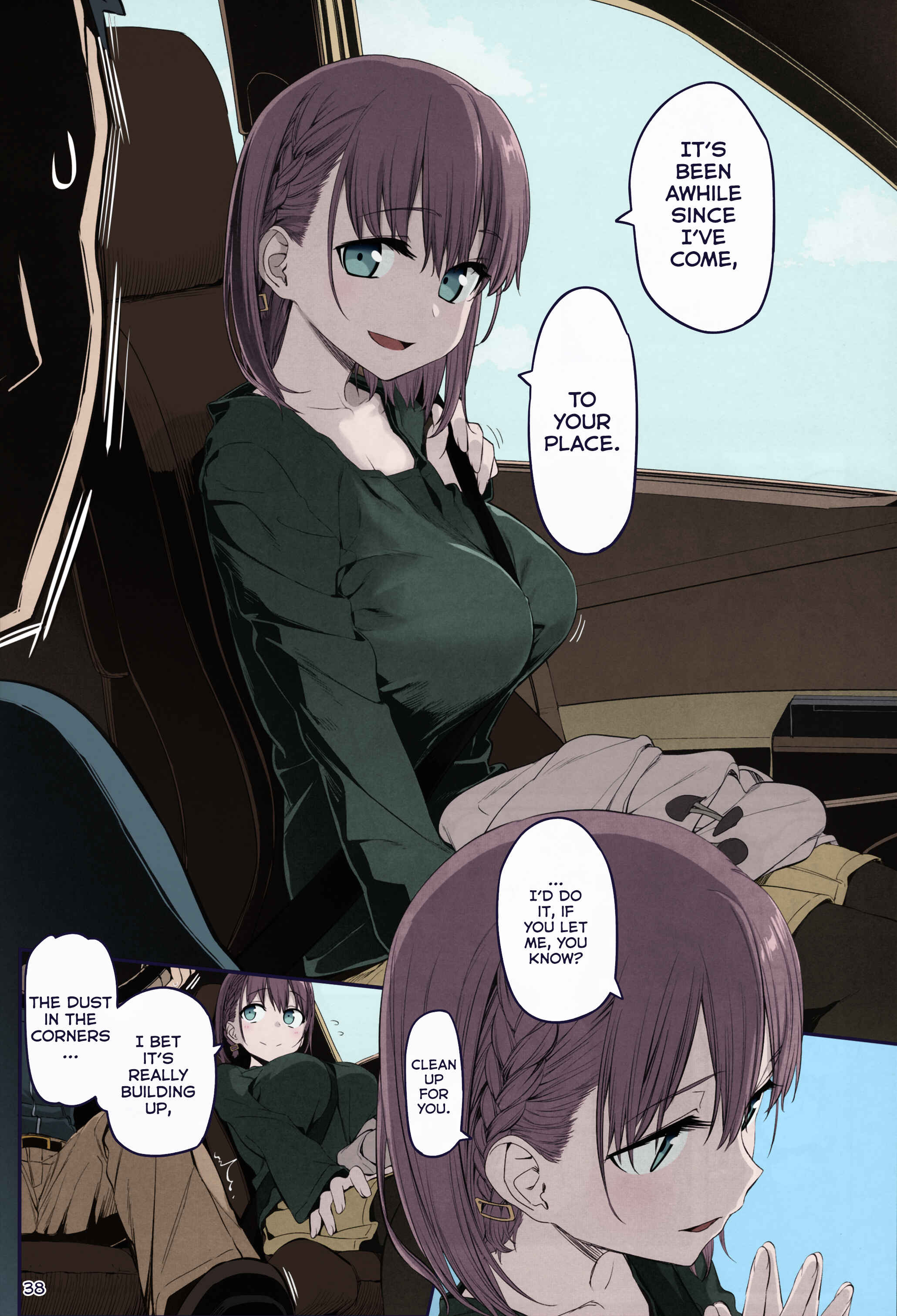 Getsuyoubi no Tawawa (Twitter Webcomic) (Fan Colored) Chapter 19 - Page 4