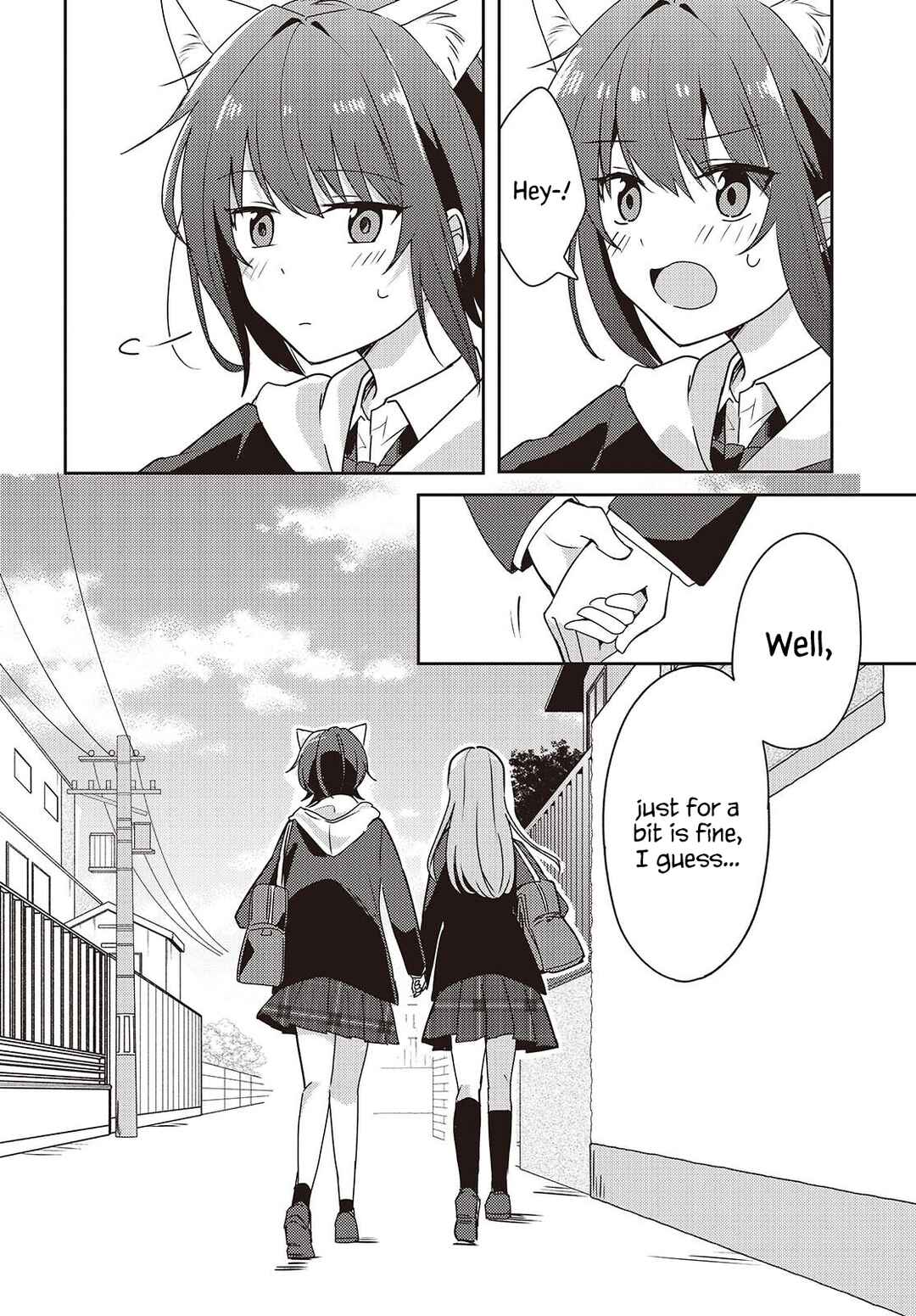 Osananajimi wa, Nyaa to Naite Skirt no Naka Chapter 8 - Page 11