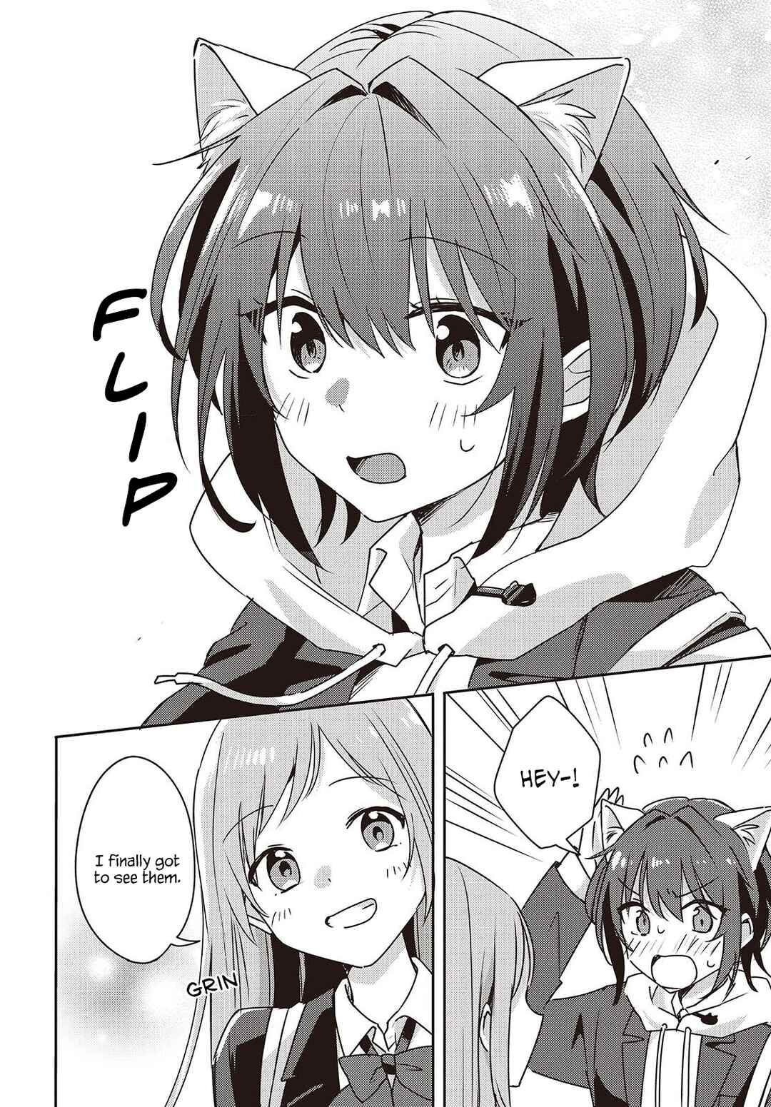 Osananajimi wa, Nyaa to Naite Skirt no Naka Chapter 8 - Page 8