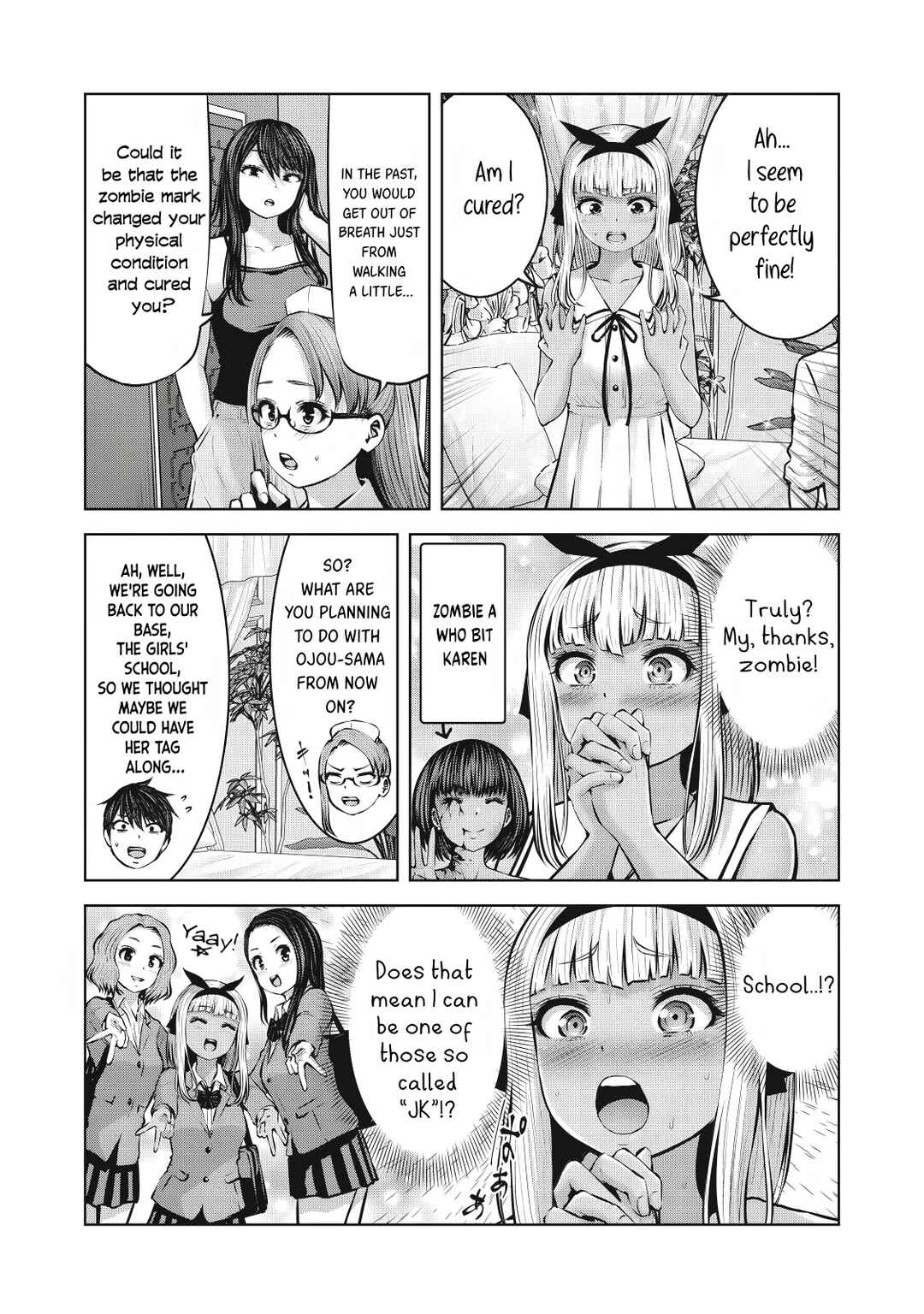 Zombie Sekai de Harem wo Tsukurou! Chapter 9.1 - Page 10