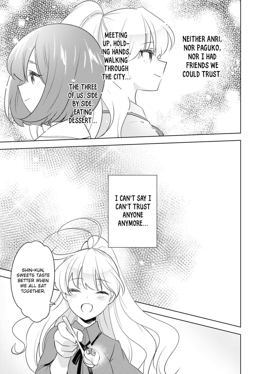 Nyanta to Pomeko: Imasara Shinjiteiru to Iwaretemo Mou Teokure da Chapter 17 - Page 15