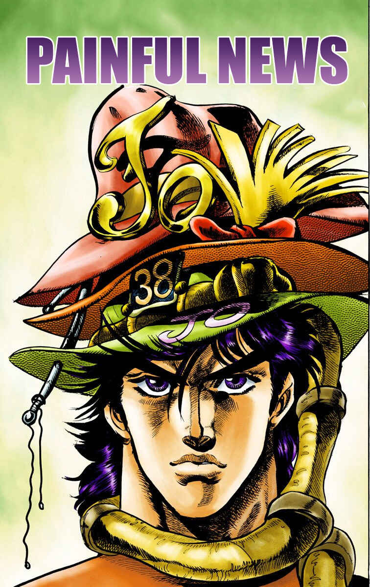 JoJo no Kimyou na Bouken: Part 2 - Sentou Chouryuu Color-ban Chapter 3 - Page 1