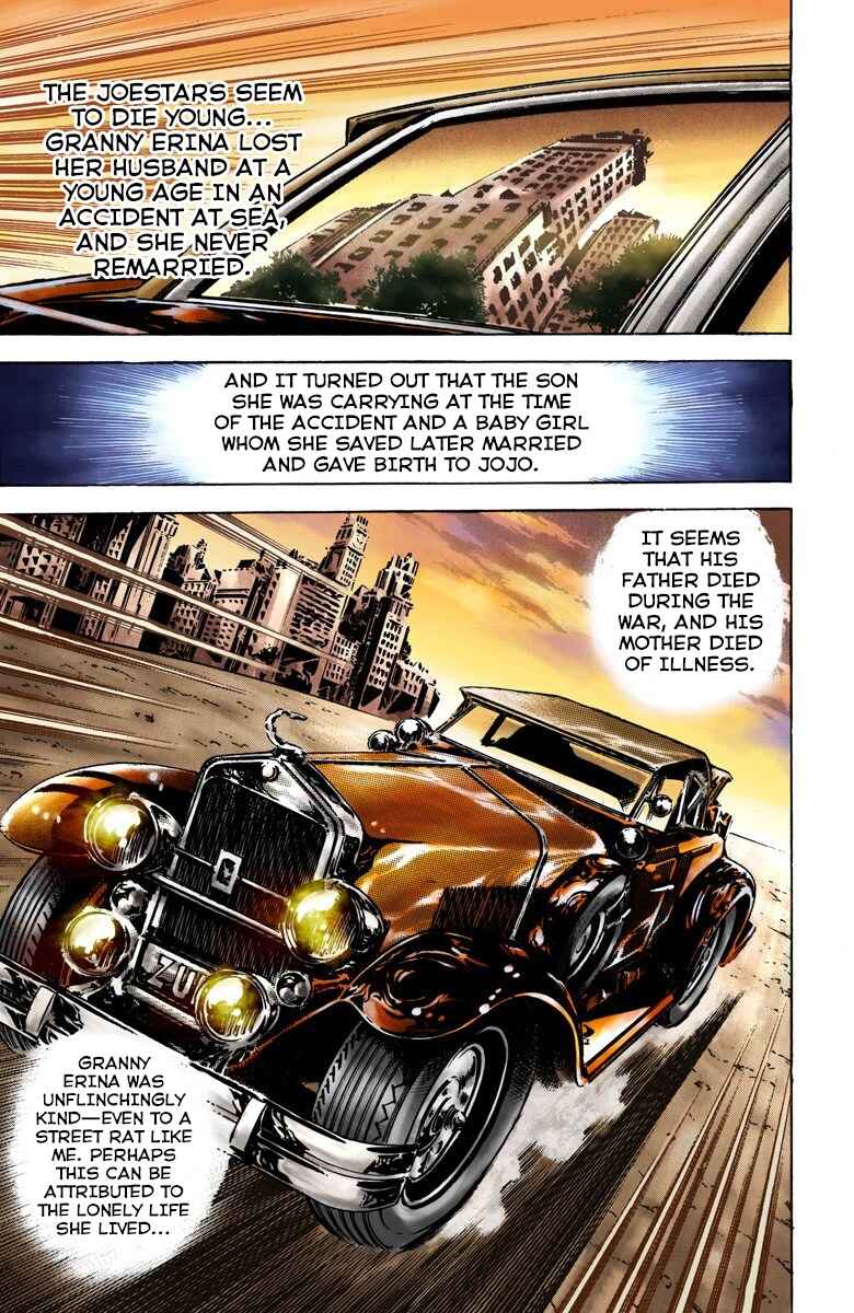 JoJo no Kimyou na Bouken: Part 2 - Sentou Chouryuu Color-ban Chapter 3 - Page 7