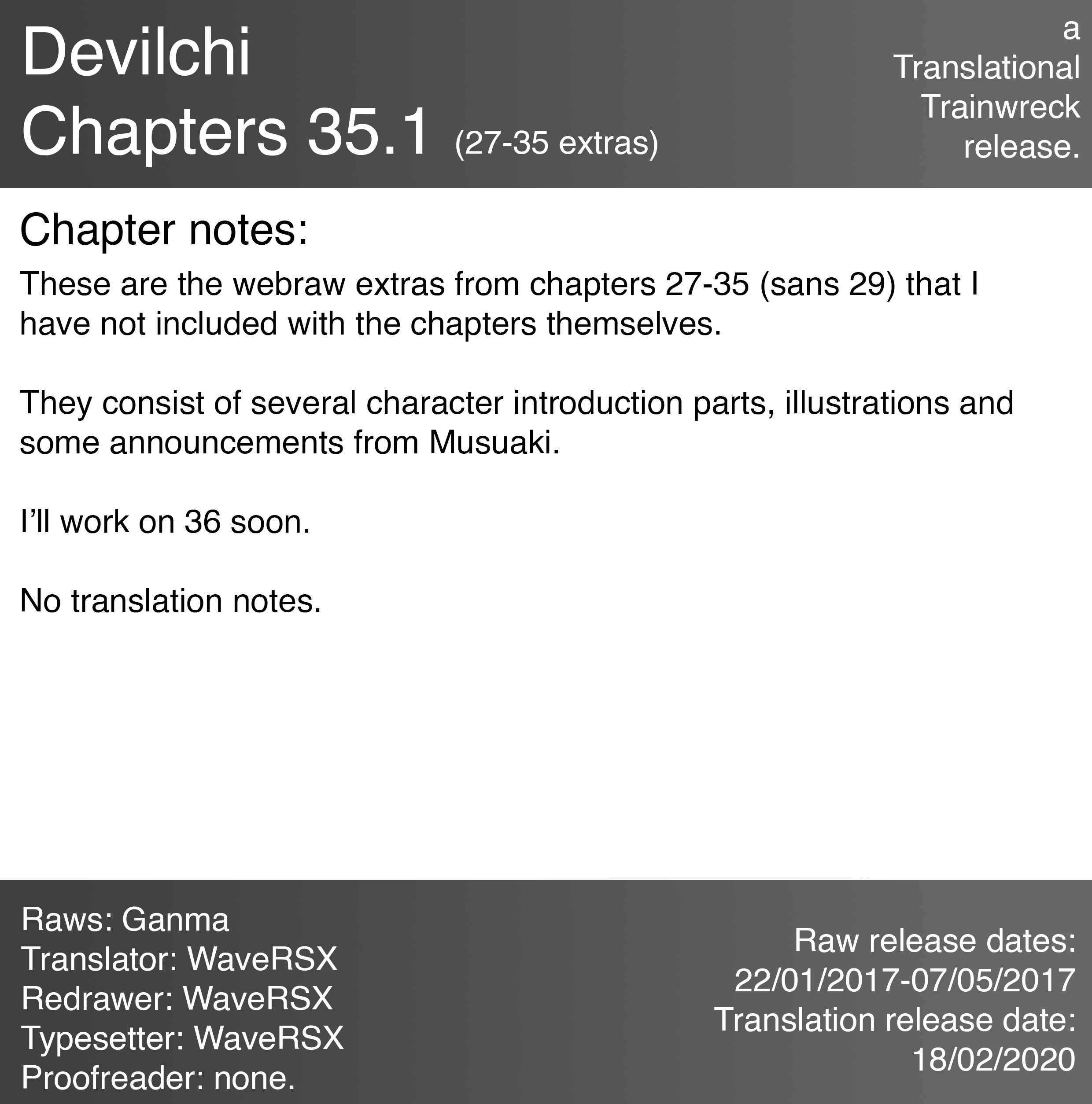 Devil-Chi Chapter 35.1 - Page 1
