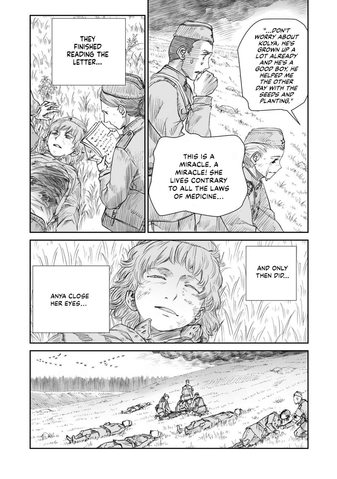 Sensou wa Onna no Kao wo Shiteinai Chapter 24.2 - Page 10