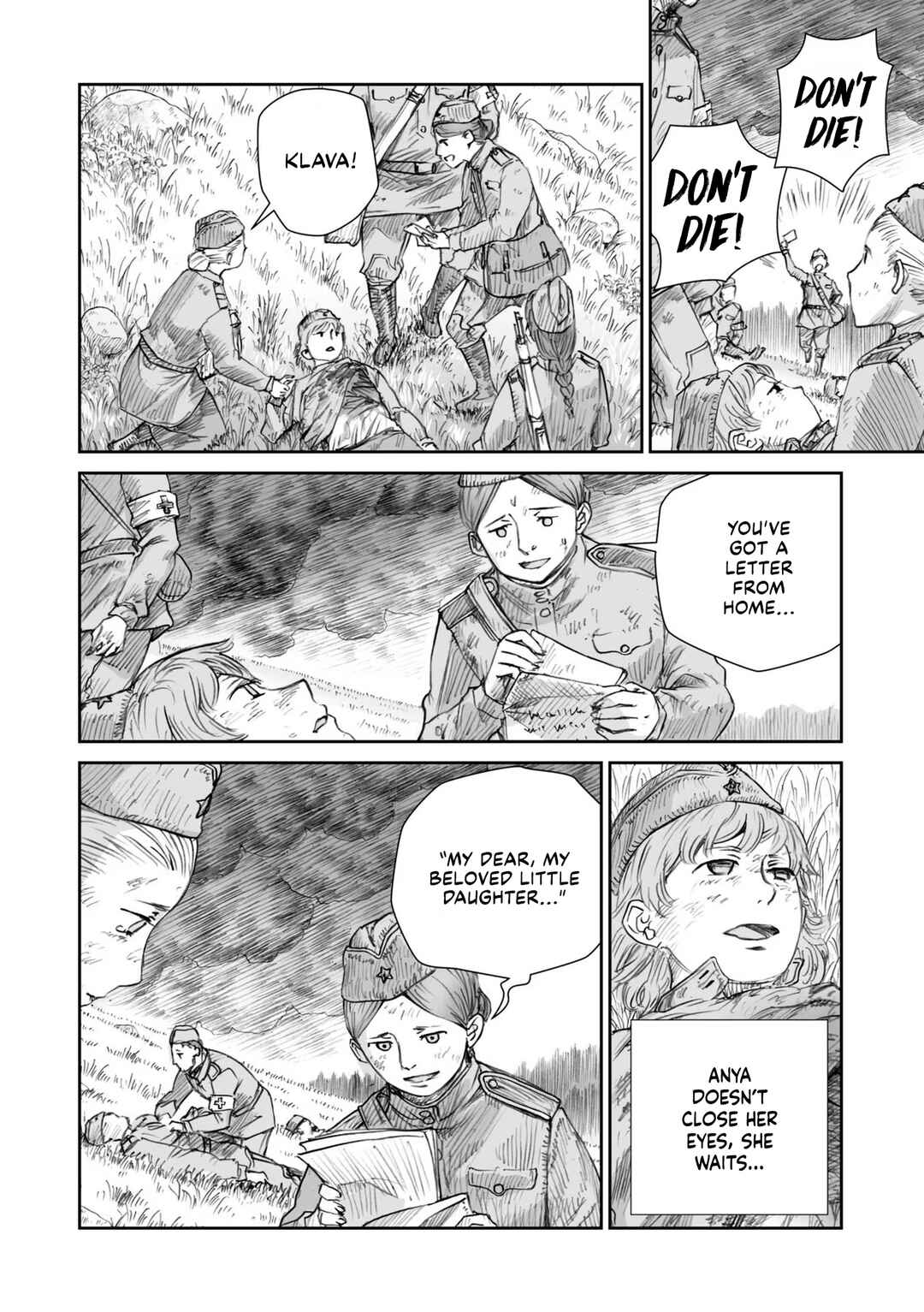 Sensou wa Onna no Kao wo Shiteinai Chapter 24.2 - Page 9