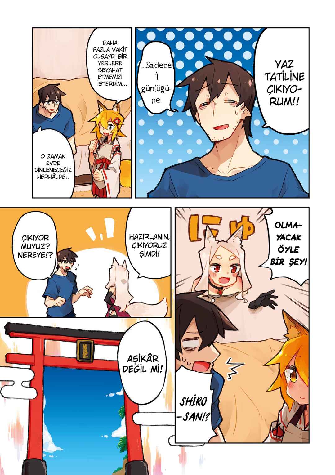 Sewayaki Kitsune no Senko-san Chapter 19 - Page 1