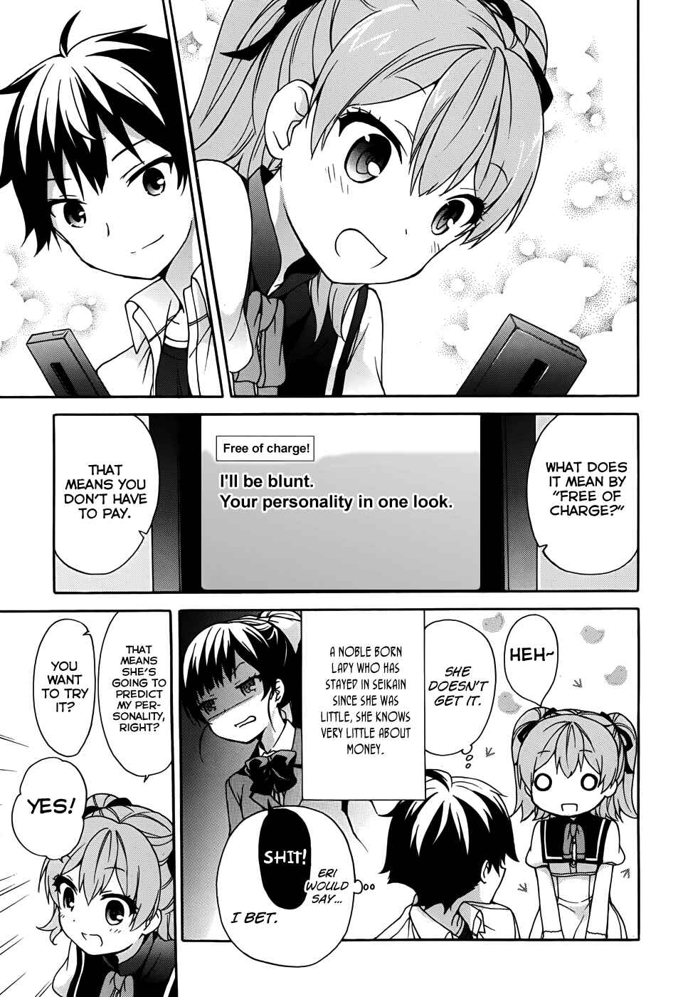Ore ga Ojousama Gakkou ni "Shomin Sample" to shite Rachirareta Ken Chapter 23 - Page 23