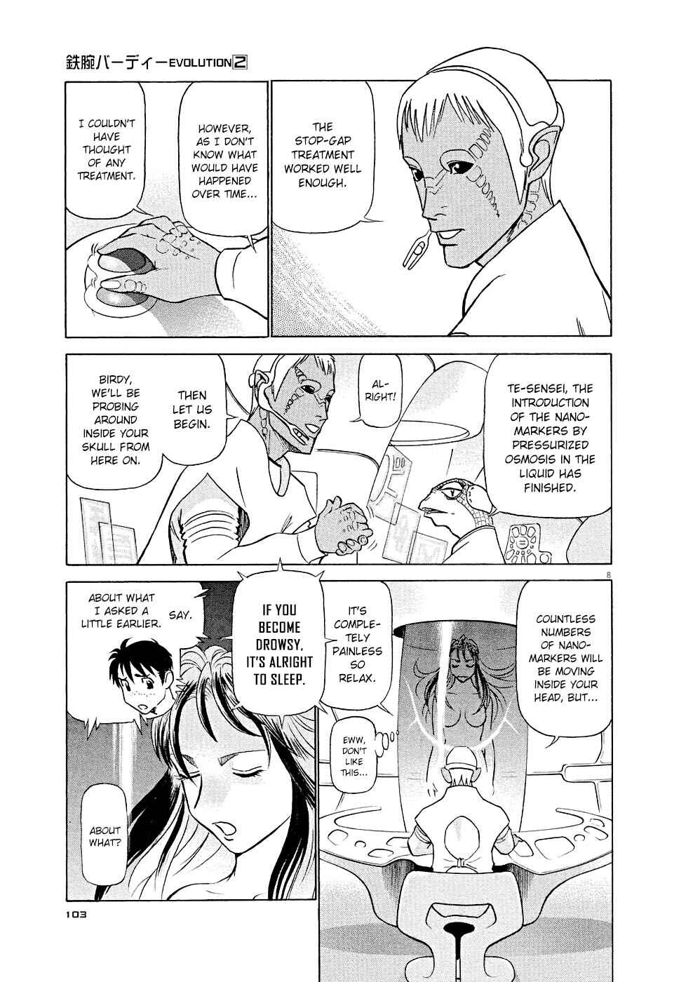 Tetsuwan Birdy Evolution Chapter 16 - Page 8