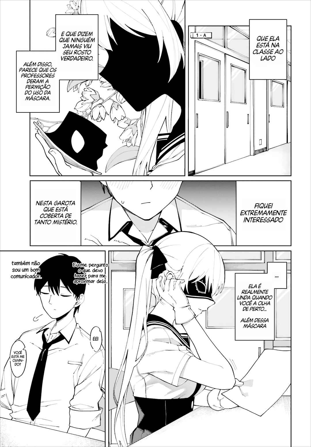 Hyoujou ga Issai Wakaranai Shirogane-san Chapter 1 - Page 9