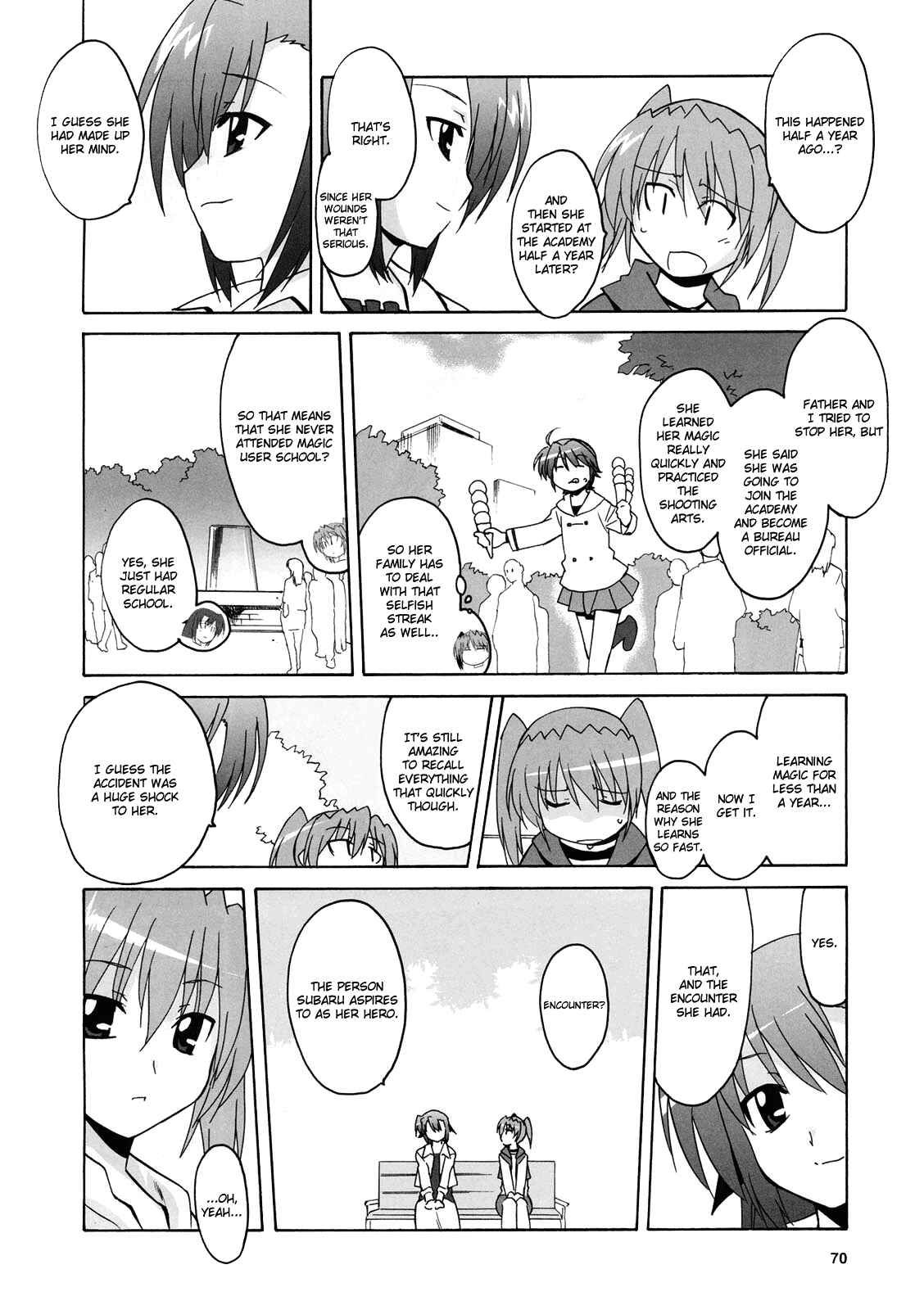 Mahou Shoujo Lyrical Nanoha StrikerS the Comics Chapter 6 - Page 14