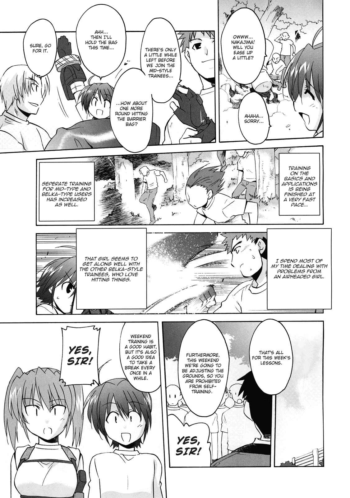 Mahou Shoujo Lyrical Nanoha StrikerS the Comics Chapter 6 - Page 3