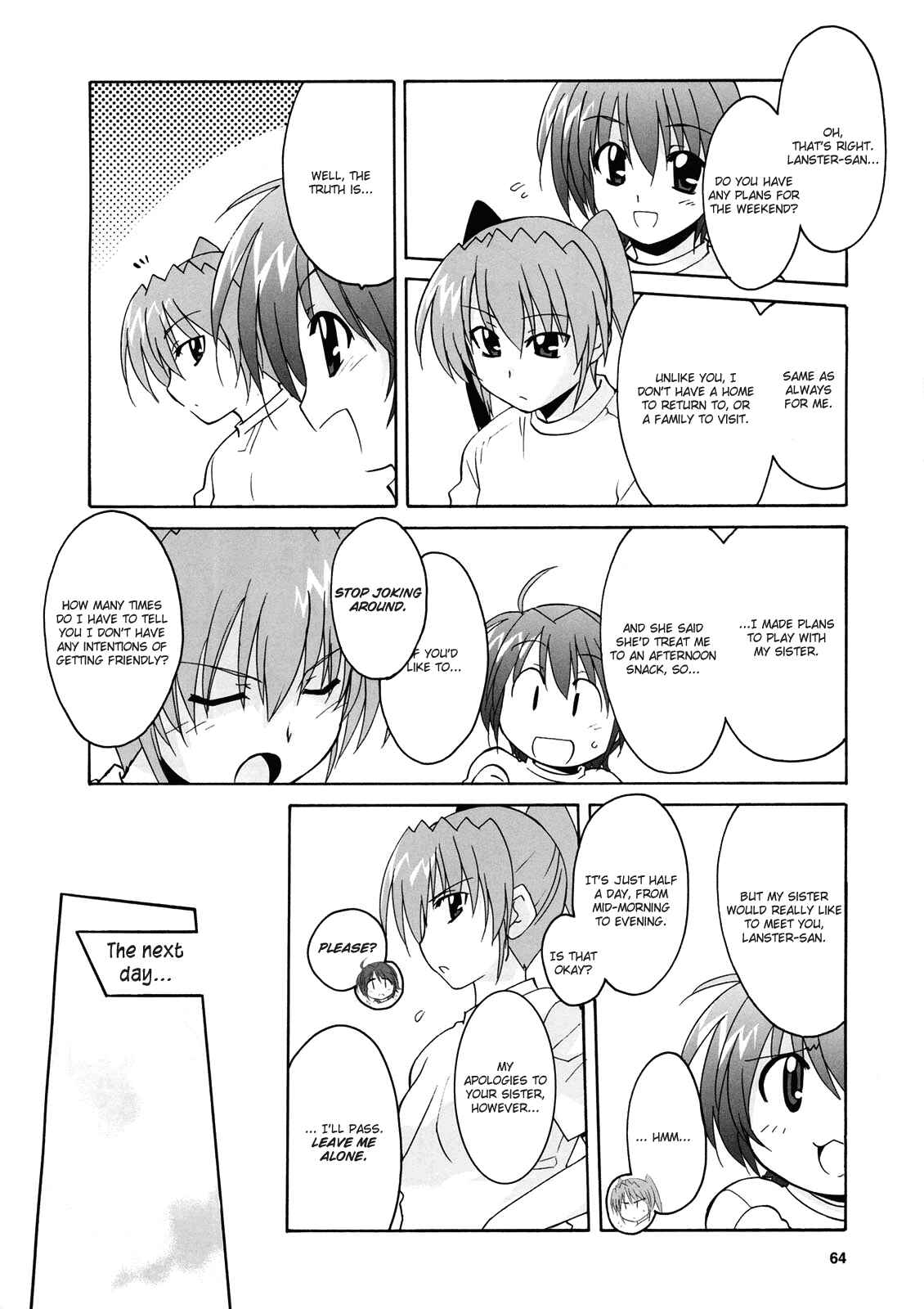Mahou Shoujo Lyrical Nanoha StrikerS the Comics Chapter 6 - Page 8