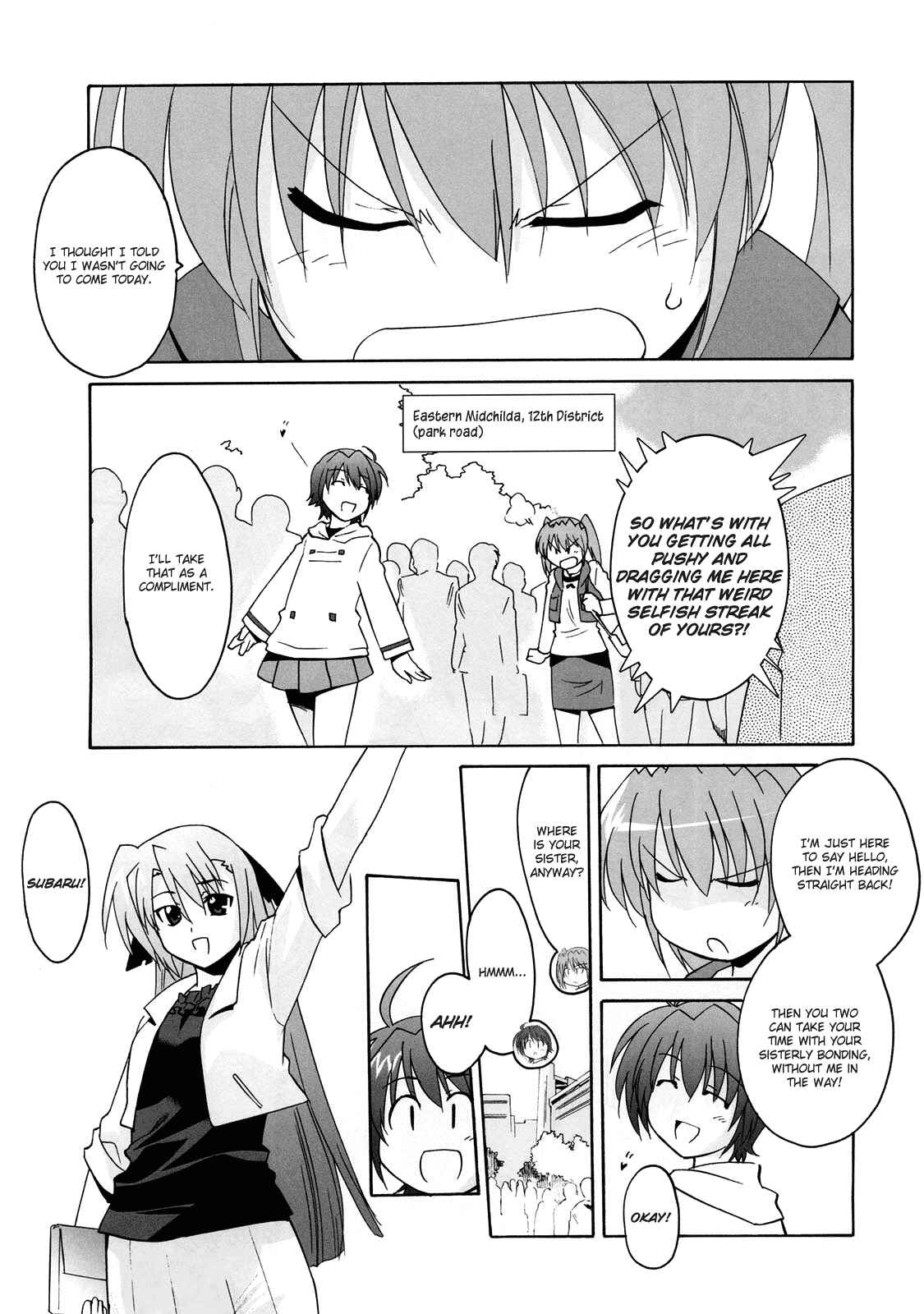 Mahou Shoujo Lyrical Nanoha StrikerS the Comics Chapter 6 - Page 9