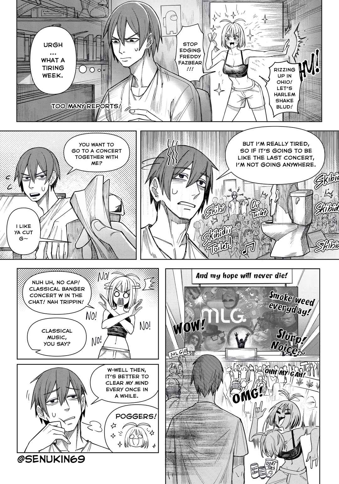 Brainrot Girlfriend Chapter 8 - Page 1