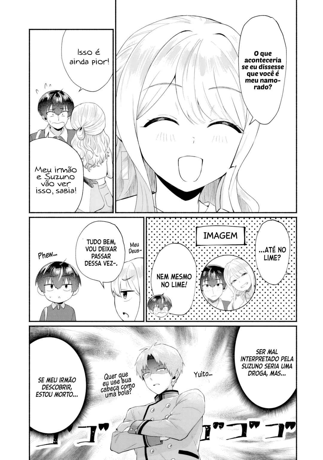 Douyara Ore wa Imadoki Gal na Toshiue Osananajimi kara Gekiomo Kanjou wo Mukerareteiru Rashii Chapter 5 - Page 12