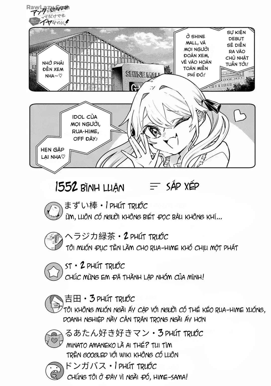 Anta to Osananajimi tte dake demo Iya nanoni!: Zekkou kara Hajimaru S-kyuu Bishoujo to no Gakuen Nariagari Seikatsu Chapter 2 - Page 3