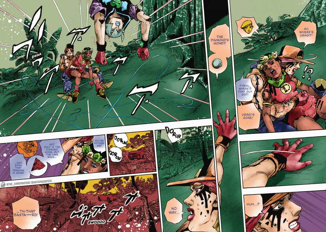 JoJo's Bizarre Adventure Part 9 - The JOJOLands (Fan-Colored) Chapter 6 - Page 23