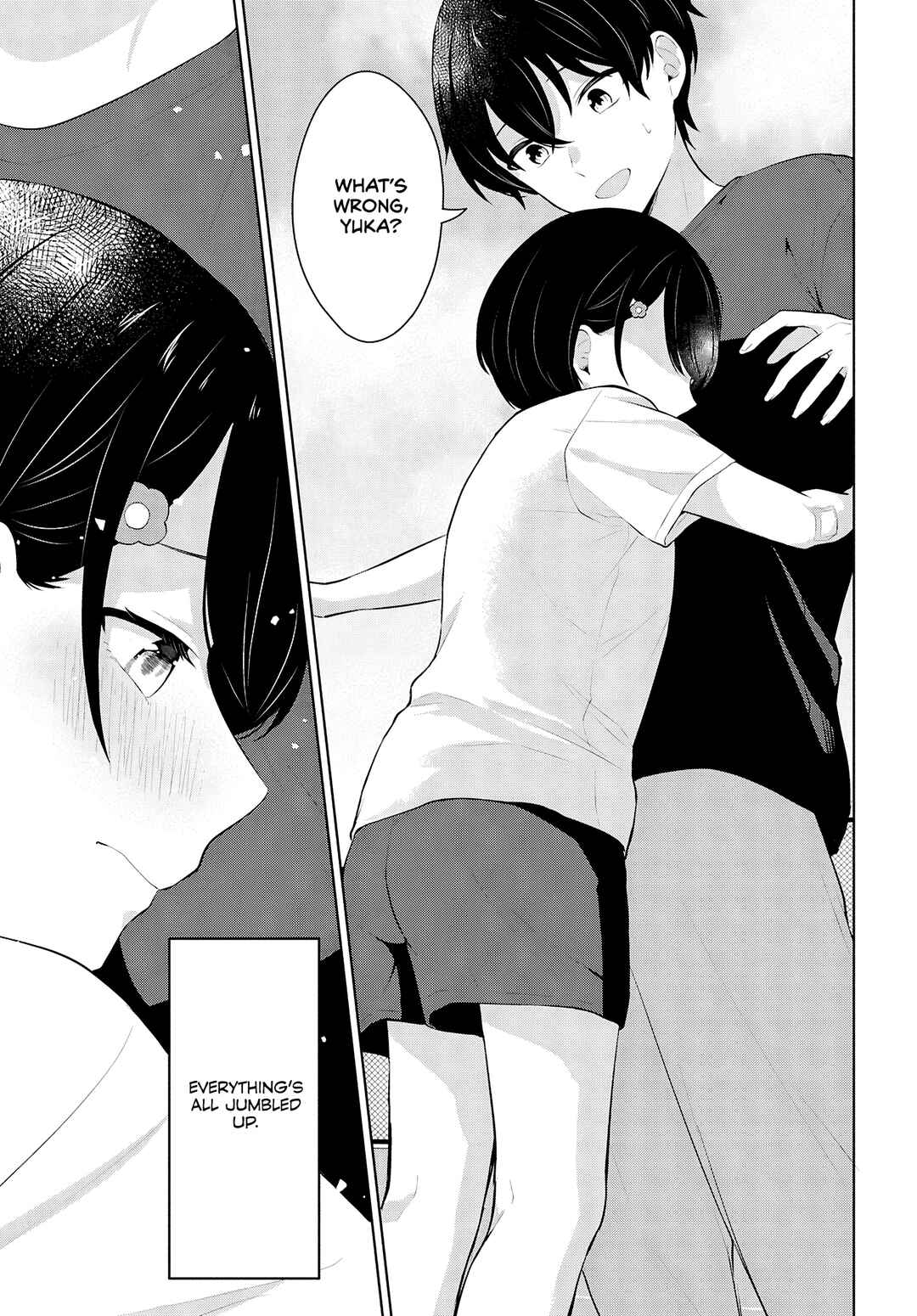 Danjo-hi 1:5 no Sekai demo Futsuu ni Ikirareru to Omotta? ~Gekiomoi Kanjou na Kanojo-tachi ga Mujikaku Danshi ni Honrou Saretara~ Chapter 9 - Page 37