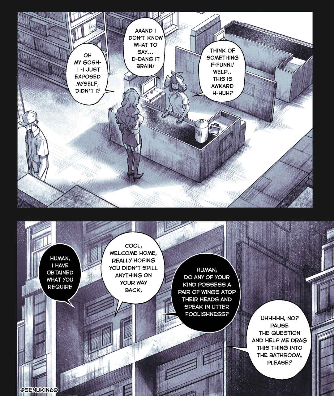 My Co-worker Is an Eldritch X! Chapter 4 - Page 3