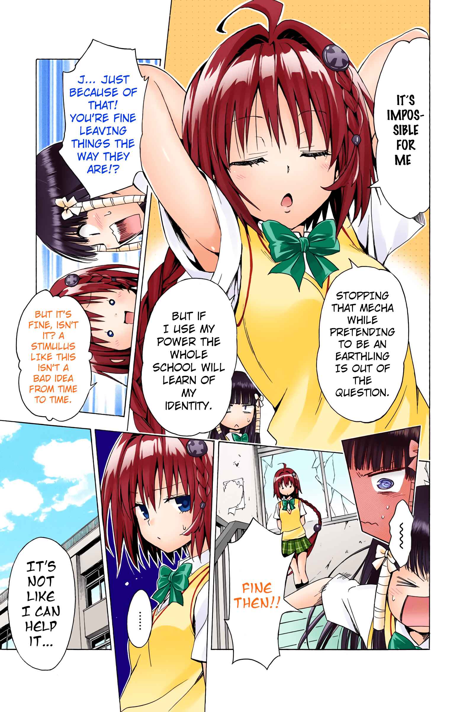 To Love Ru Darkness (Official Colored) Chapter 37 - Page 16