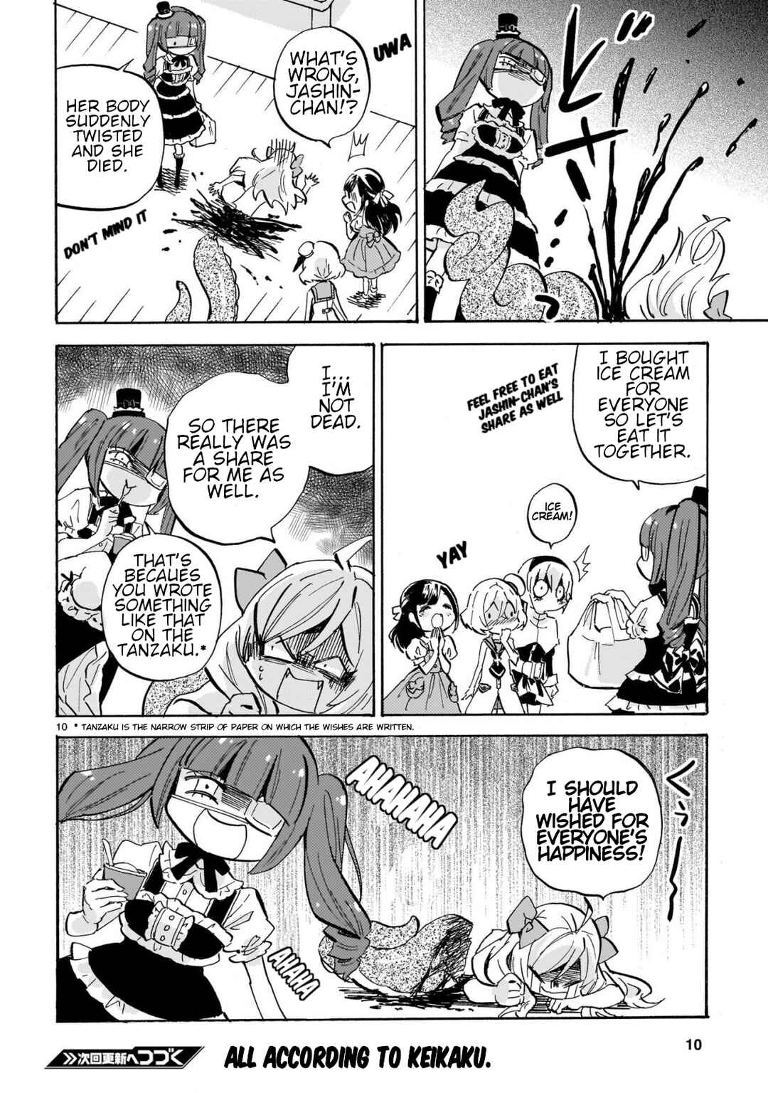 Jashin-chan Dropkick Chapter 282 - Page 10