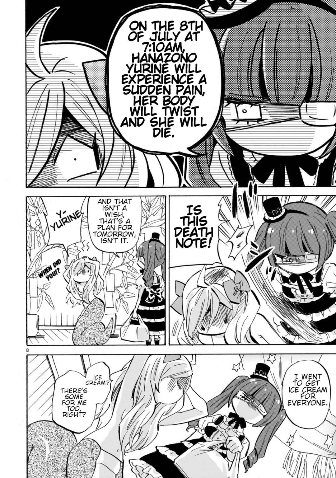 Jashin-chan Dropkick Chapter 282 - Page 8