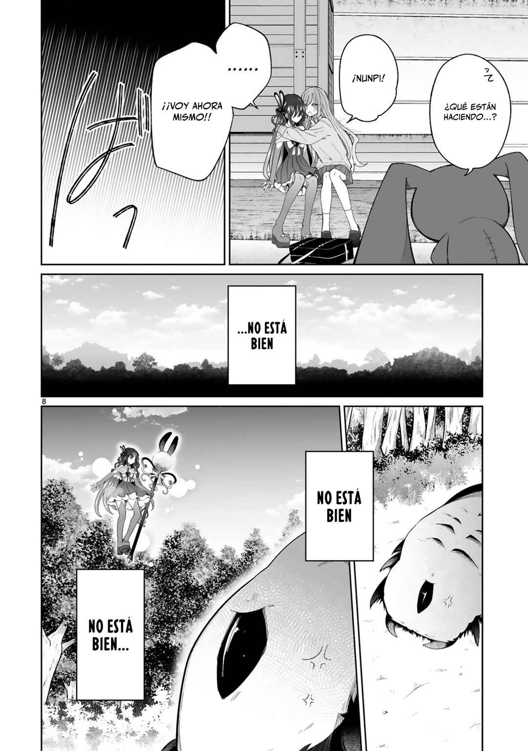 Mahou Shoujo ni Yasashii Gal Chapter 4 - Page 9