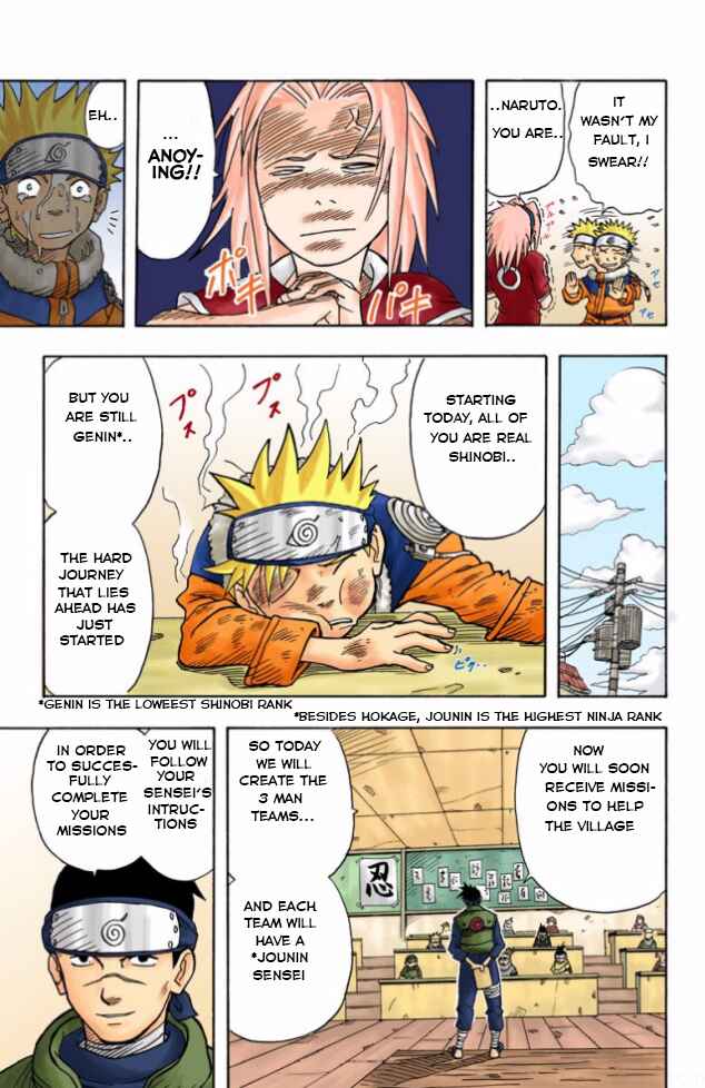 Naruto (Official Colored) Chapter 3 - Page 10