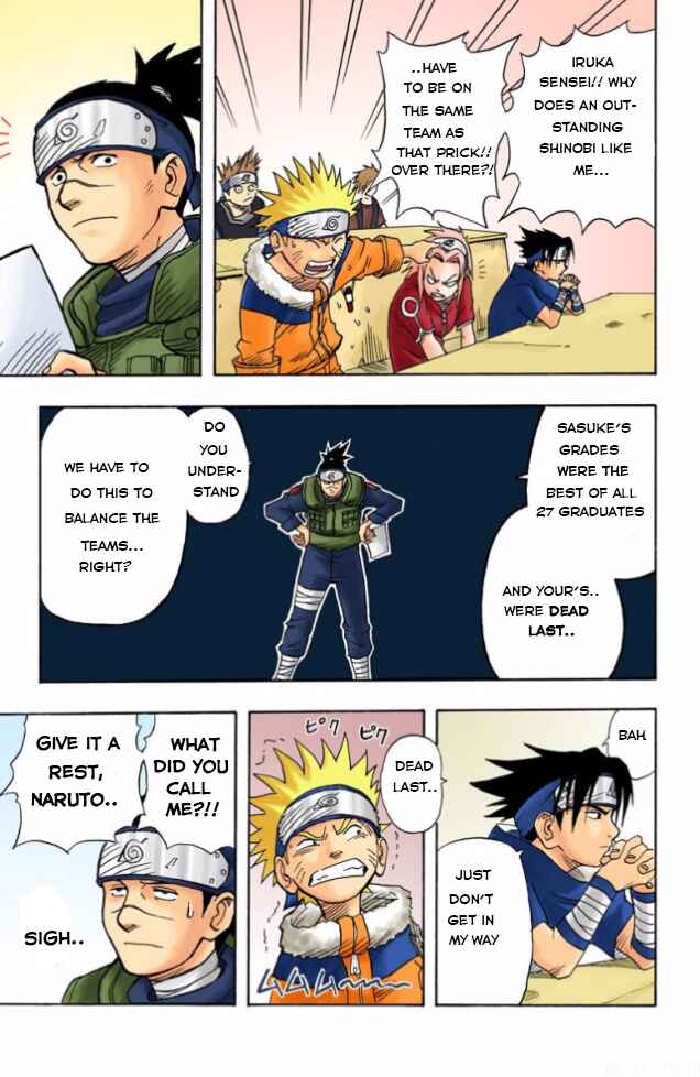 Naruto (Official Colored) Chapter 3 - Page 12