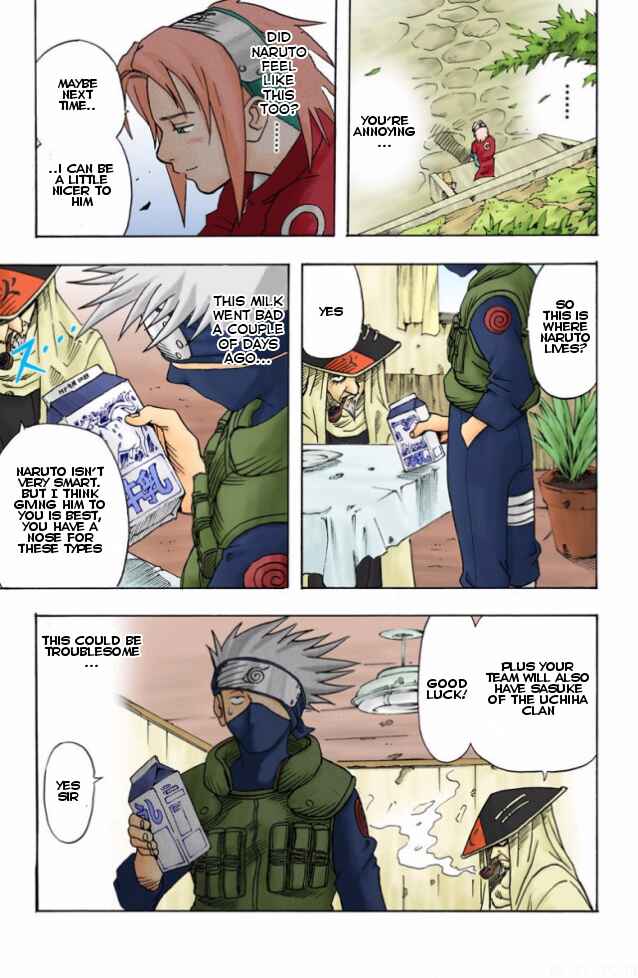 Naruto (Official Colored) Chapter 3 - Page 24