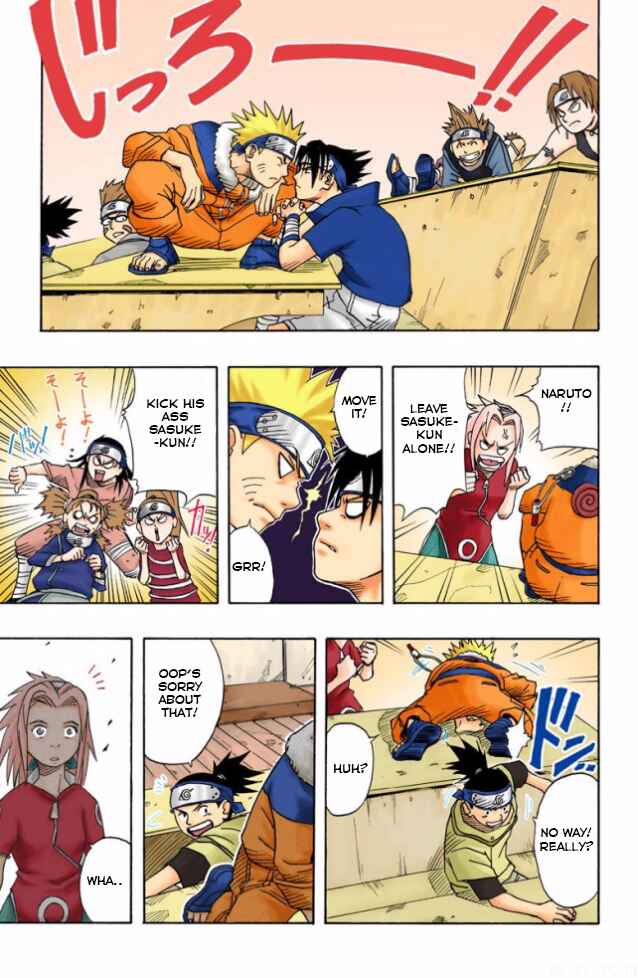 Naruto (Official Colored) Chapter 3 - Page 8