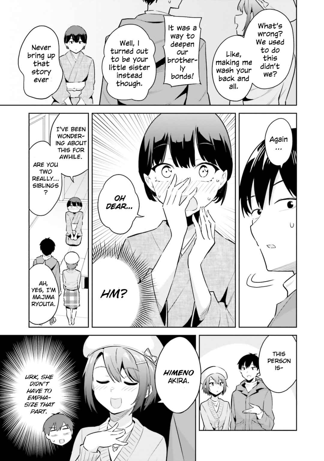 Jitsu wa Imouto deshita. ~Saikin Dekita Giri no Otouto no Kyorikan ga Yatara Chikai Wake~ Chapter 20 - Page 5