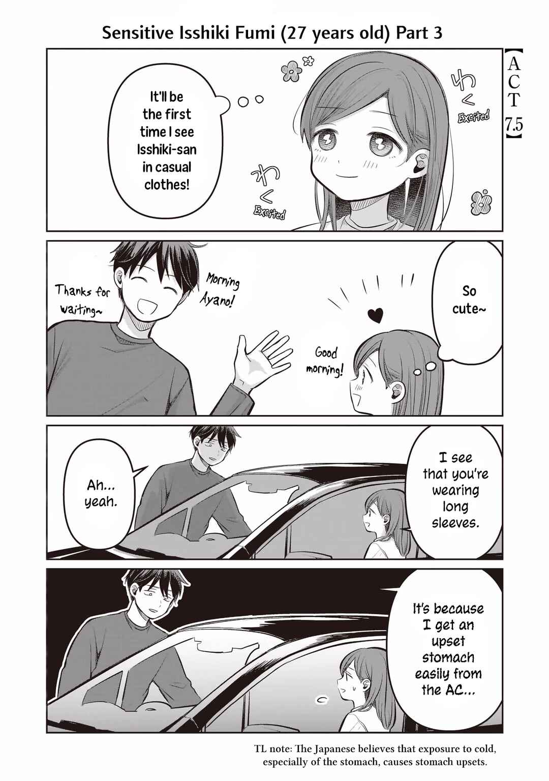 Koibumi to 13-sai no Actress Chapter 7.5 - Page 1
