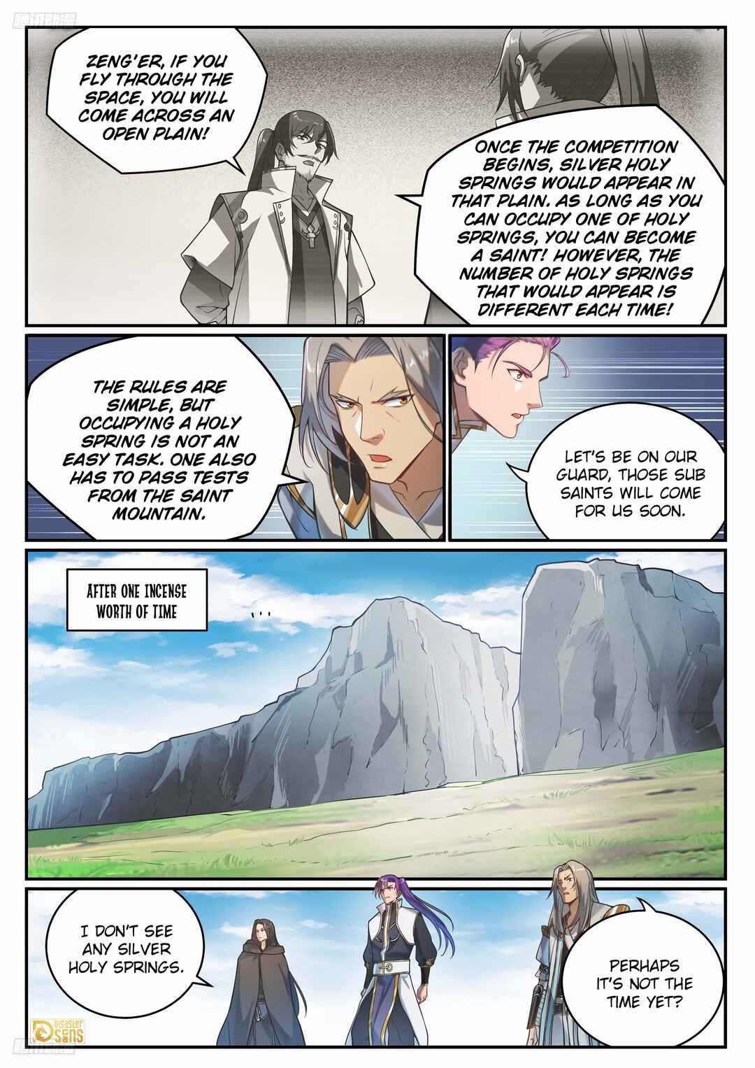 Bǎiliàn Chéngshén Chapter 1099 - Page 3