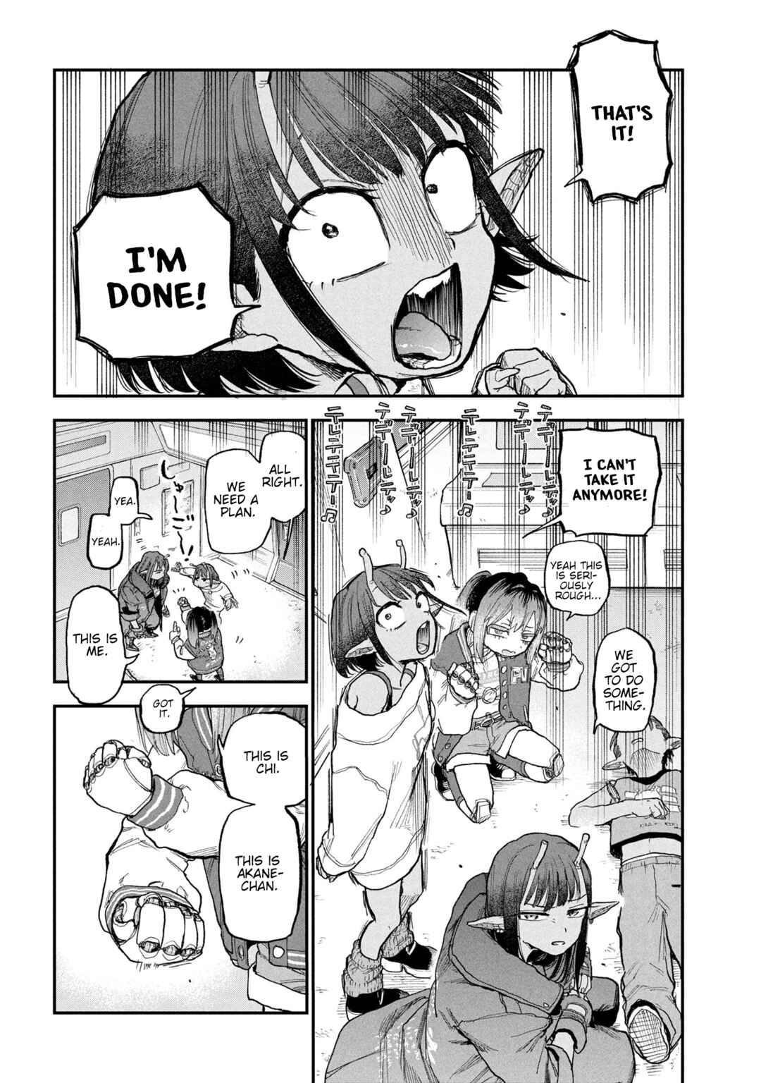 Ginga Tokkyuu: Milky☆Subway Chapter 5 - Page 12