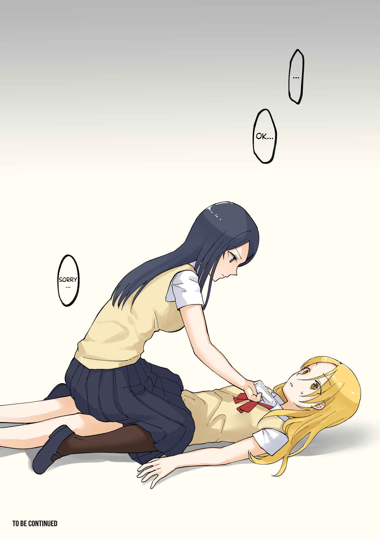 1 RT de nakawarui nonke joshi tachi ga 1 byou kiss suru Chapter 6 - Page 2